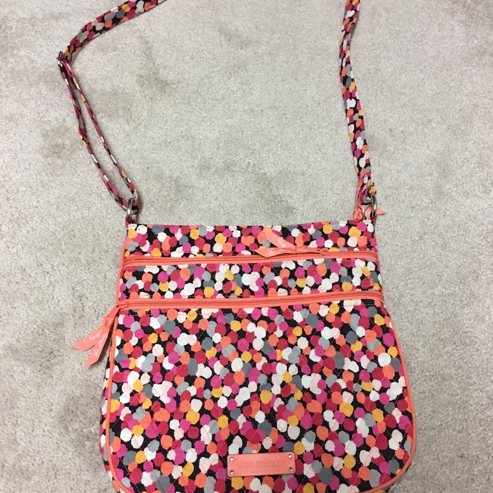 [Vera Bradley] Pink Cross Body Purse